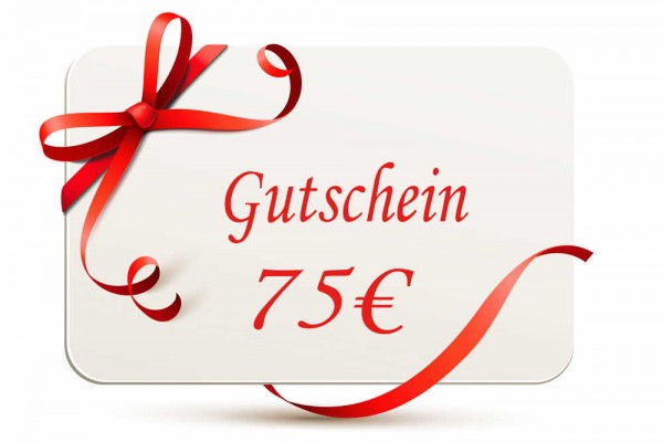 Gutschein 75EUR