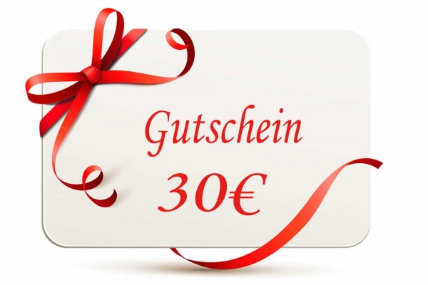 Gutschein 30EUR